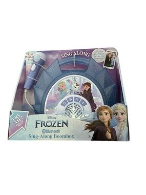 Ekids karaoke machine Disney Frozen Sing-Along Bluetooth  - Purple, White, Blue